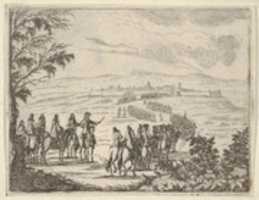 Free download Francesco I dEste Goes to Pinarola for the Security of his States, from LIdea di un Principe ed Eroe Cristiano in Francesco I dEste, di Modena e Reggio Duca VIII [...] free photo or picture to be edited with GIMP online image editor